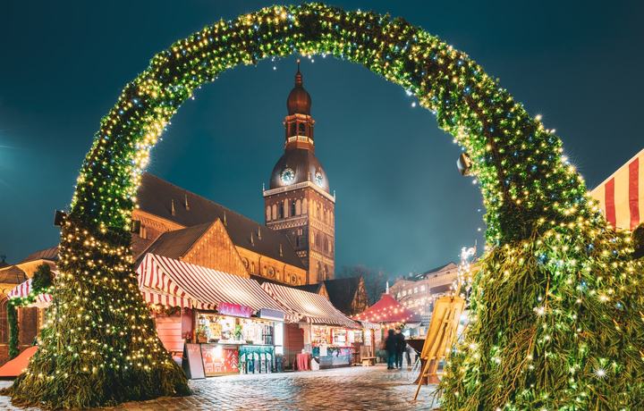Mercadillos navideños en Riga